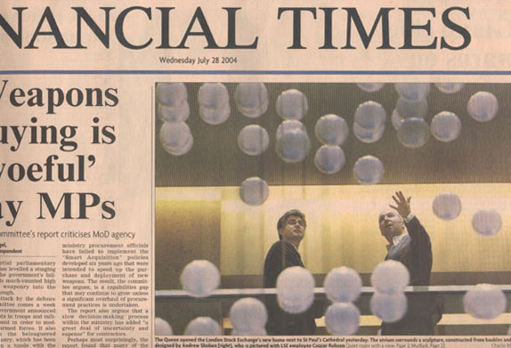Front cover of the FT