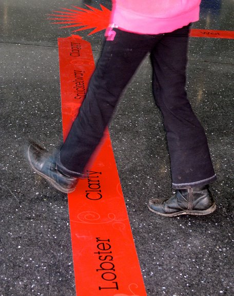 Walking words